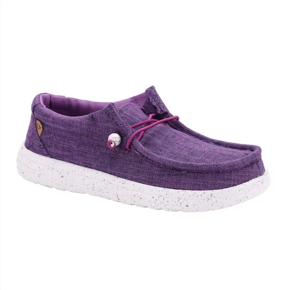 NEW LAMO women's paula casual shoes in purple